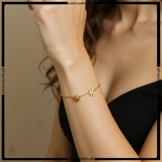 Gold Color Imported Chain Bracelet