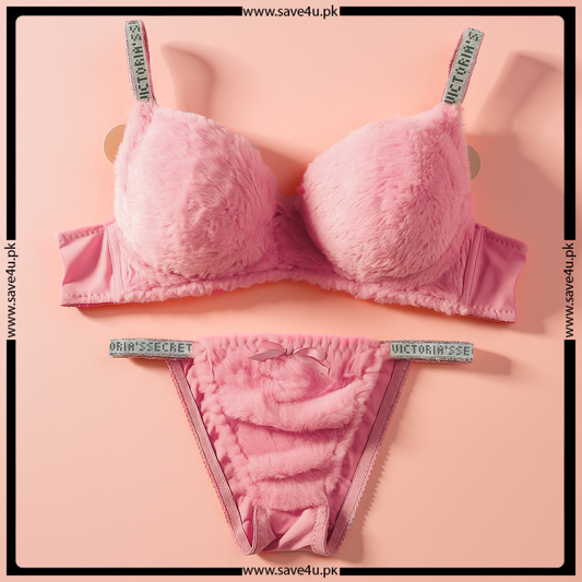 Dreamy Fluffy Bra & Panty Set