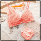 Ladies Seamless Padded Underwire Beautiful Bra Set