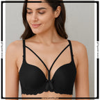 Soft Charm Strappy Push-Up Bra