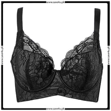 Load image into Gallery viewer, Floral Lace Thin Padded Wired Minimizer Bra
