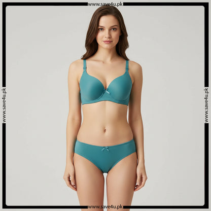 Ultra Comfort Thin Cup Bra & Panty Set