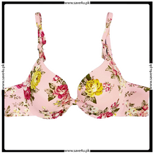Load image into Gallery viewer, Printed Knot Thin Push Padded Bra
