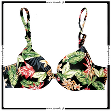 Load image into Gallery viewer, Printed Knot Thin Push Padded Bra
