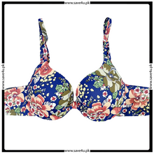 Load image into Gallery viewer, Printed Knot Thin Push Padded Bra
