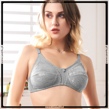 Load image into Gallery viewer, Embroidered See through Non Wired Bra
