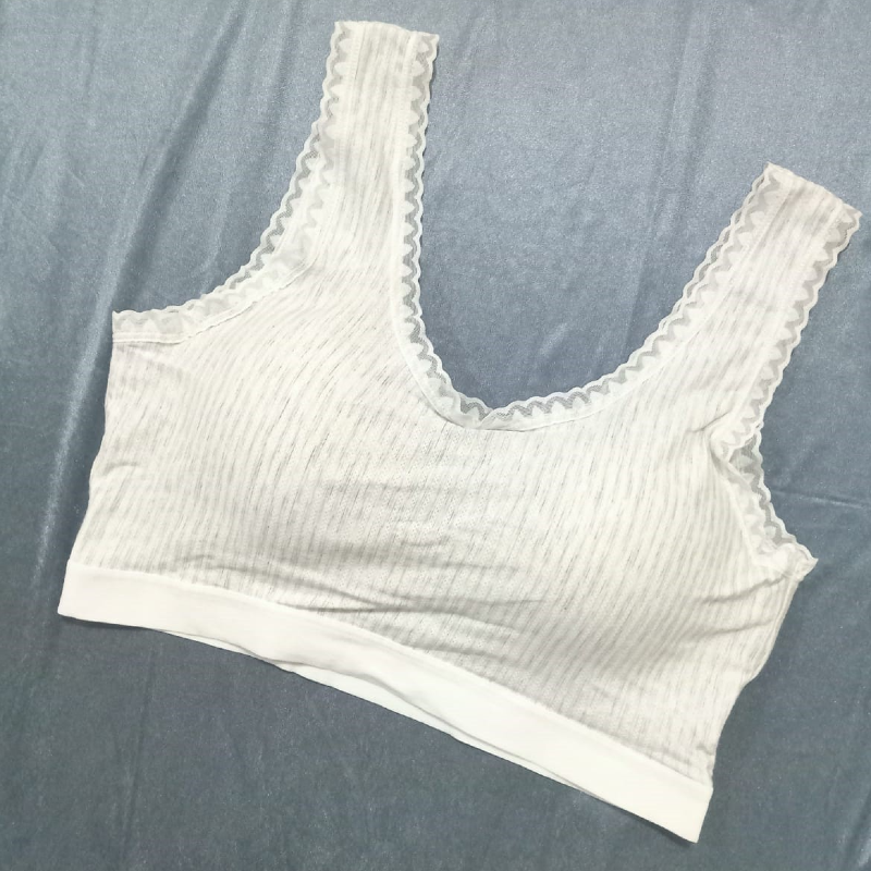 Pack of 2 Thin Padded Wireless Bra