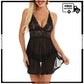 3 Pcs Timeless Beauty Smooth Satin Nightgown