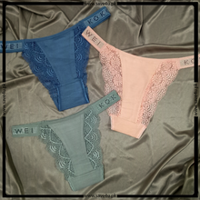 Load image into Gallery viewer, Pack of 2 Thong Soft Cotton Panties
