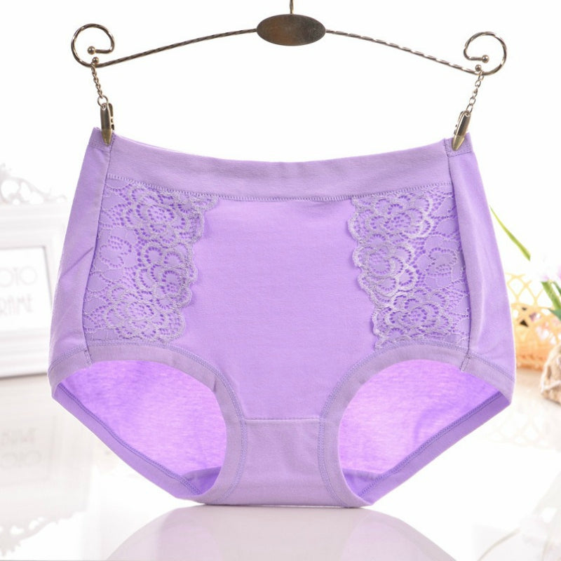 Pack of 2 Lace Trim Full Coverage Panties