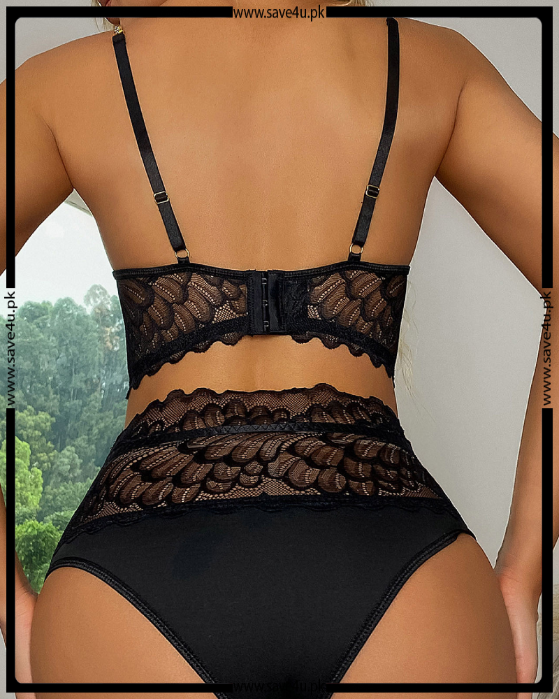 Fancy lace Garter Chain Set