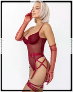 Desire Burgundy Elegance Set