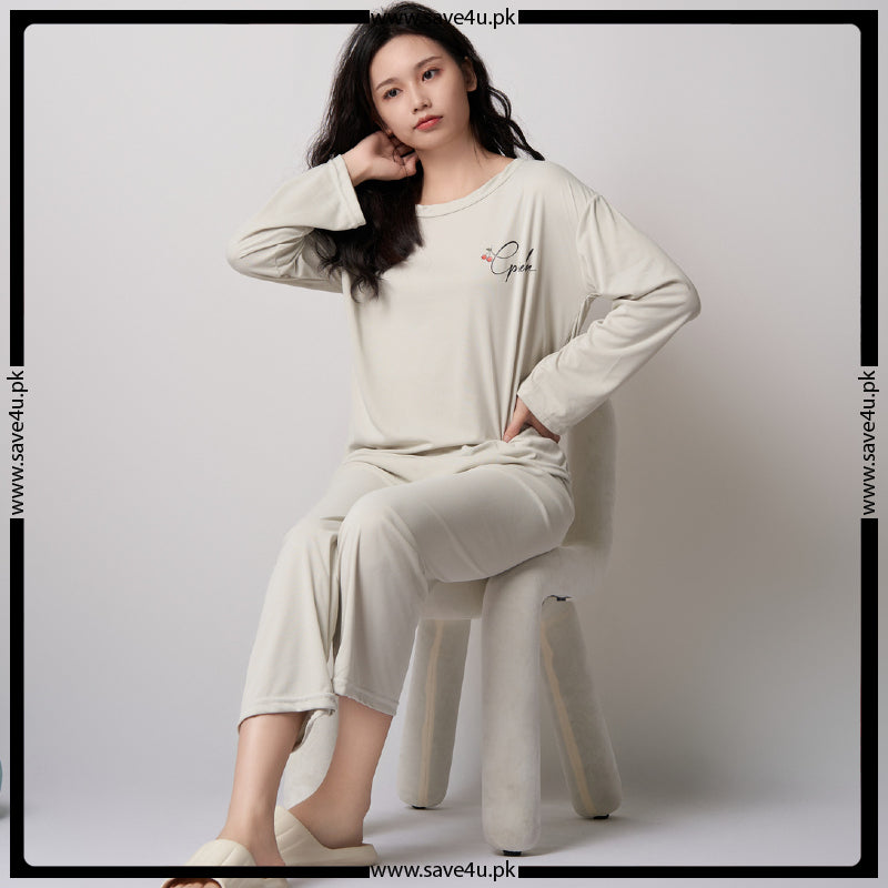 Serene Comfort Soft Cotton Night Set