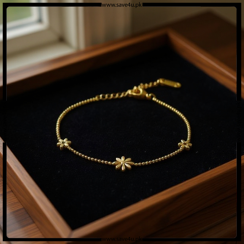 Gold Color Imported Chain Bracelet