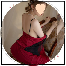 Load image into Gallery viewer, 3 Pcs Satin Silk Elegant Nighty
