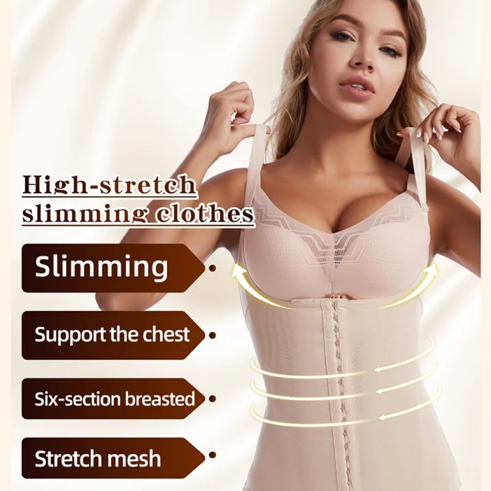 Adjustable Straps Front Hook Tummy Slimming Shape wear