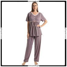 Load image into Gallery viewer, Soft Summer&#39;s Luxurious Cotton Pajama Set
