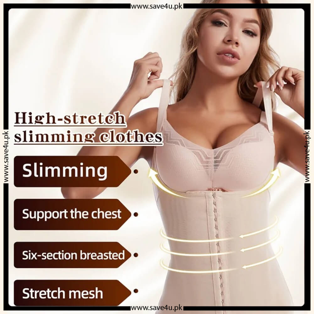Adjustable Straps Front Hook Tummy Slimming Shape wear