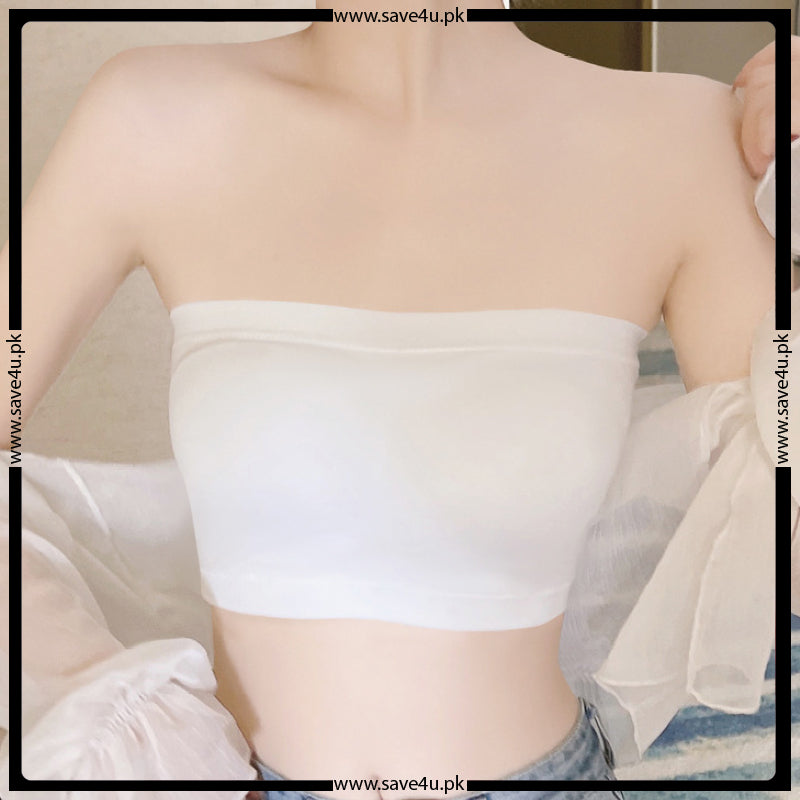 Pack of 2 Strapless Padded Wireless Bra