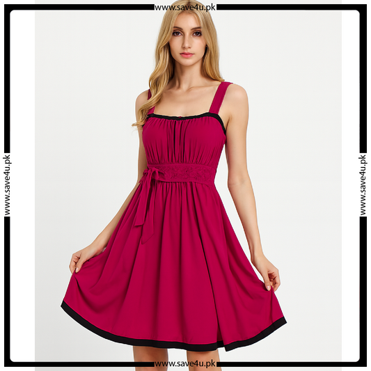 Elegant Frock Style Nighty for Women's