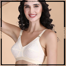 Load image into Gallery viewer, Non Padded Non Wired Embroidered Bra
