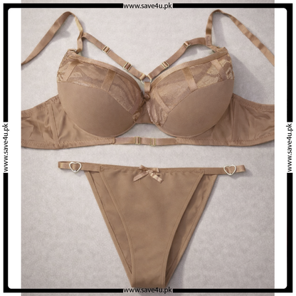 Emerald Mist Bra & Thong Set