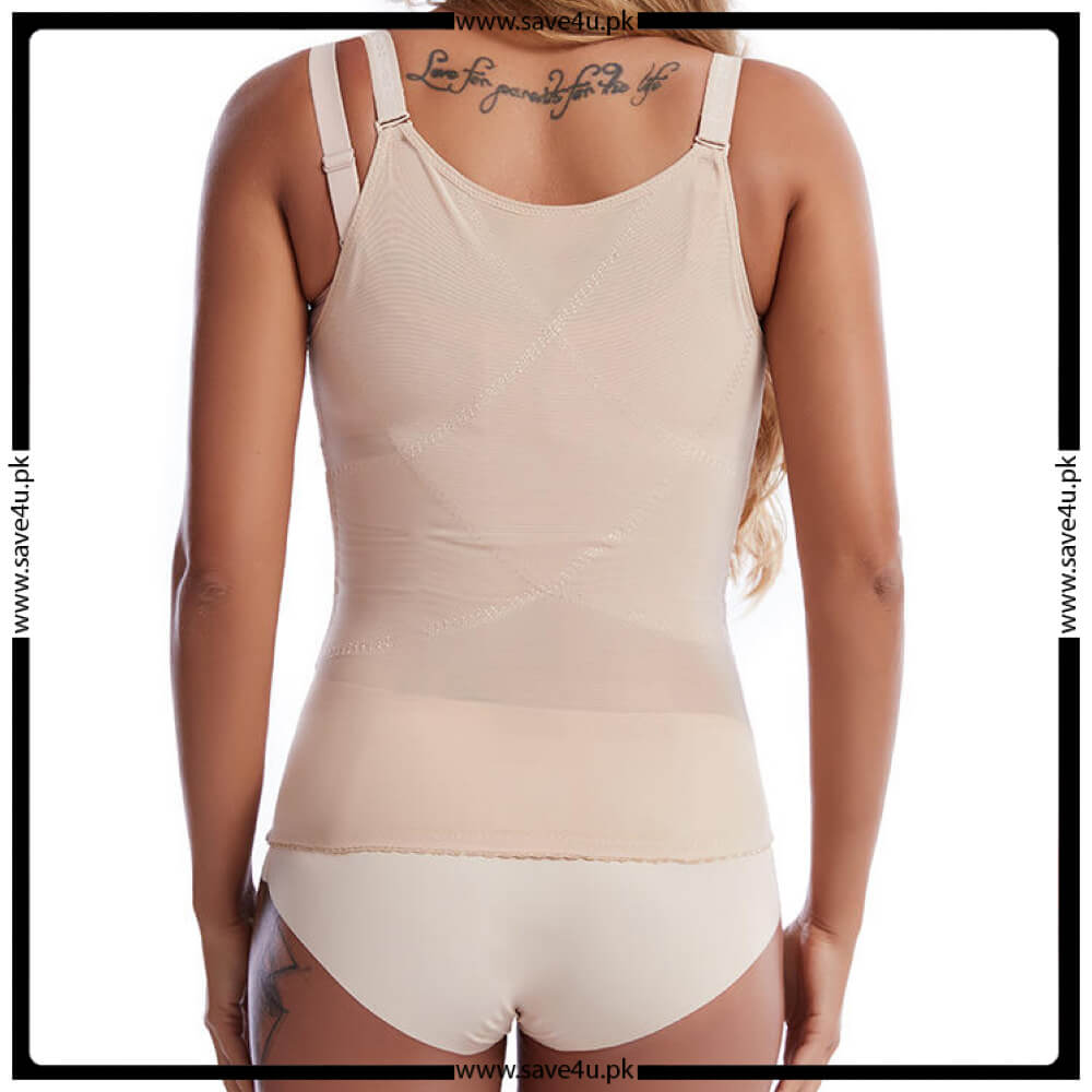 Adjustable Straps Front Hook Tummy Slimming Shape wear
