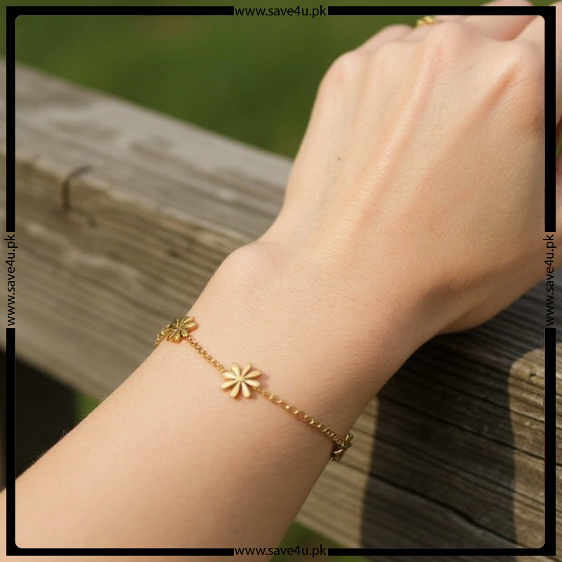Gold Color Imported Chain Bracelet