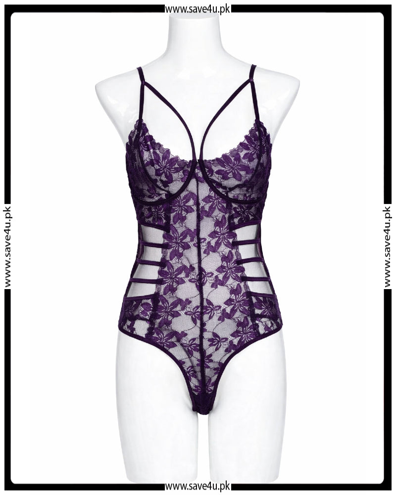 Midnight Lace Enchant Lingerie