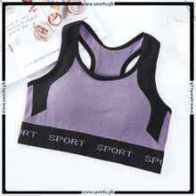 Load image into Gallery viewer, Pull Over Wireless Padded Sports Bra
