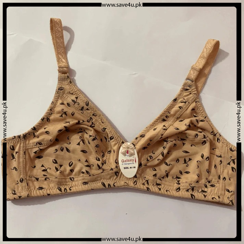 Lightweight Non-Padded Seamless Cotton Bra