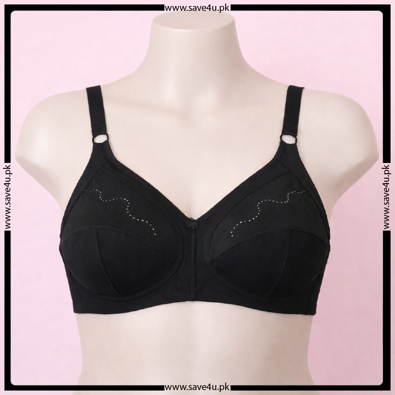 Ladies Full Coverage Comfortable Cotton Non-Padded Bra