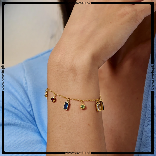 Gold Color Imported Chain Bracelet