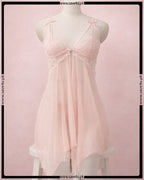 Erotic Whisper Babydoll With Gstring Panty