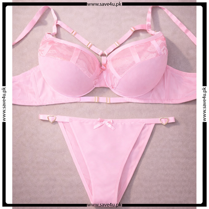 Emerald Mist Bra & Thong Set