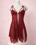 Erotic Whisper Babydoll With Gstring Panty
