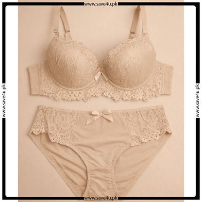 Basic Padded Push-Up Bra Set