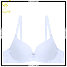 Load image into Gallery viewer, Soft Padded Push Up Plain Underwired Bra
