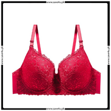 Load image into Gallery viewer, Exquisite Floral Lace Push Up Wired Bra
