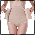 High Waist Tummy Control Belt With Attached Panty
