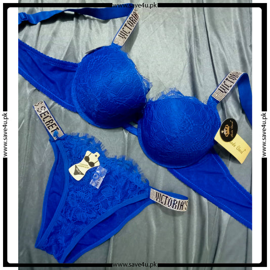 Veloura Net Luxe Double Push-Up Bra Set
