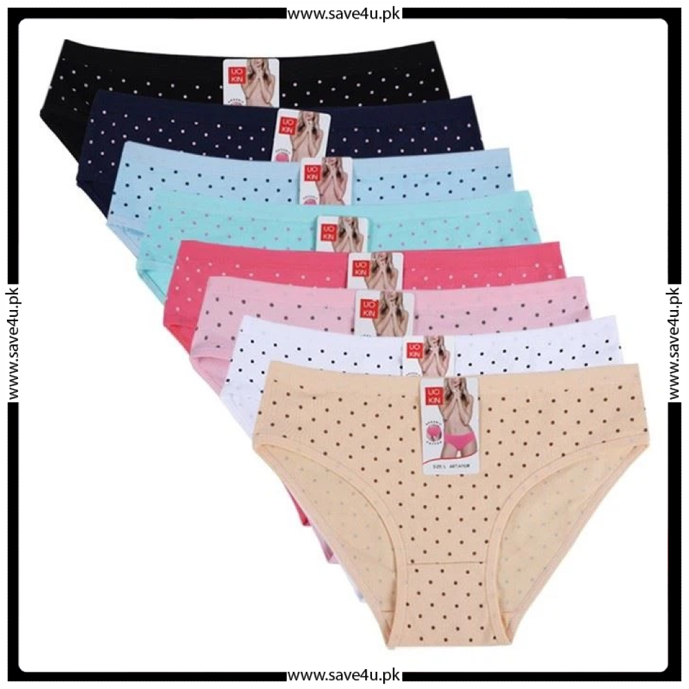 Pack of Polka Design Panties