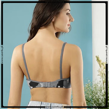 Load image into Gallery viewer, Nylon Comfortable Printed Wireless Bra
