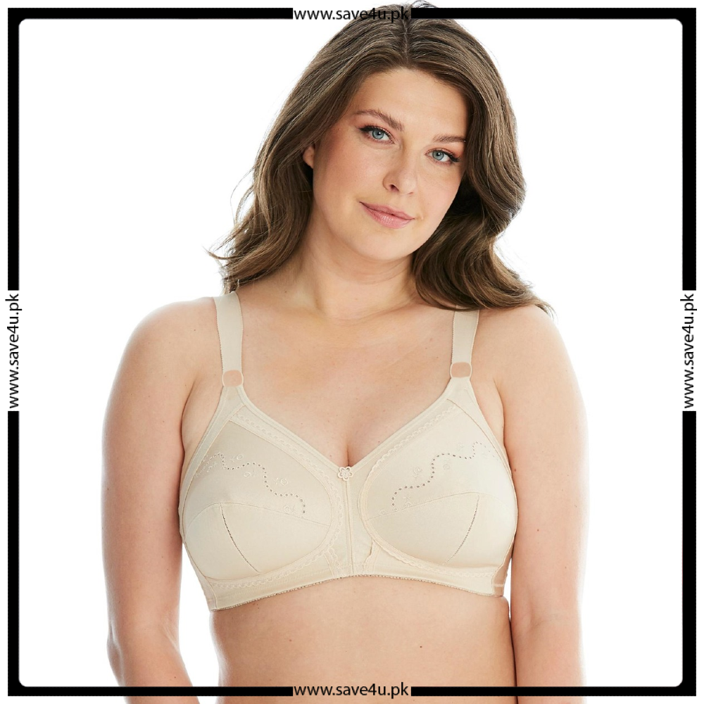 Ladies Full Coverage Comfortable Cotton Non-Padded Bra