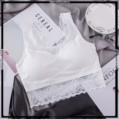 Soft Fabric Breathable Bra For Women's