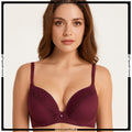 Elegant Nylon Push Up Wired Bra