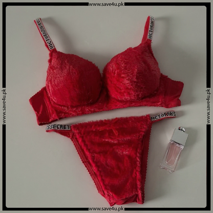 Dreamy Fluffy Bra & Panty Set