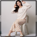 Check Printed Comfort Soft Cotton Night Set