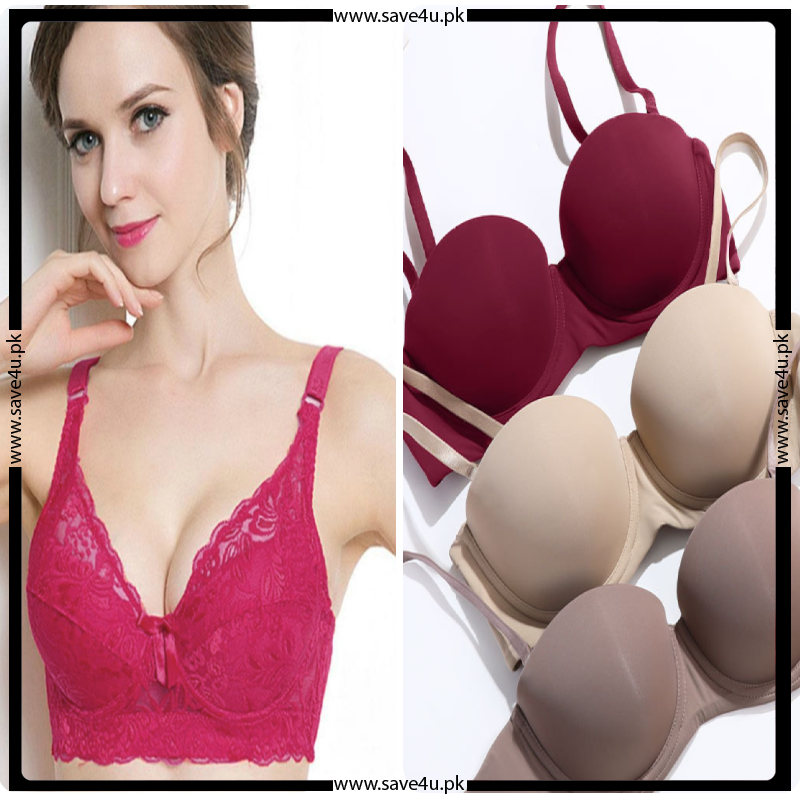 Pack Of 2 Thin Padded Bras