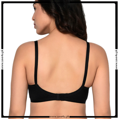 Seamless Non Wired Cotton Bra For Women (Stiff Bra)